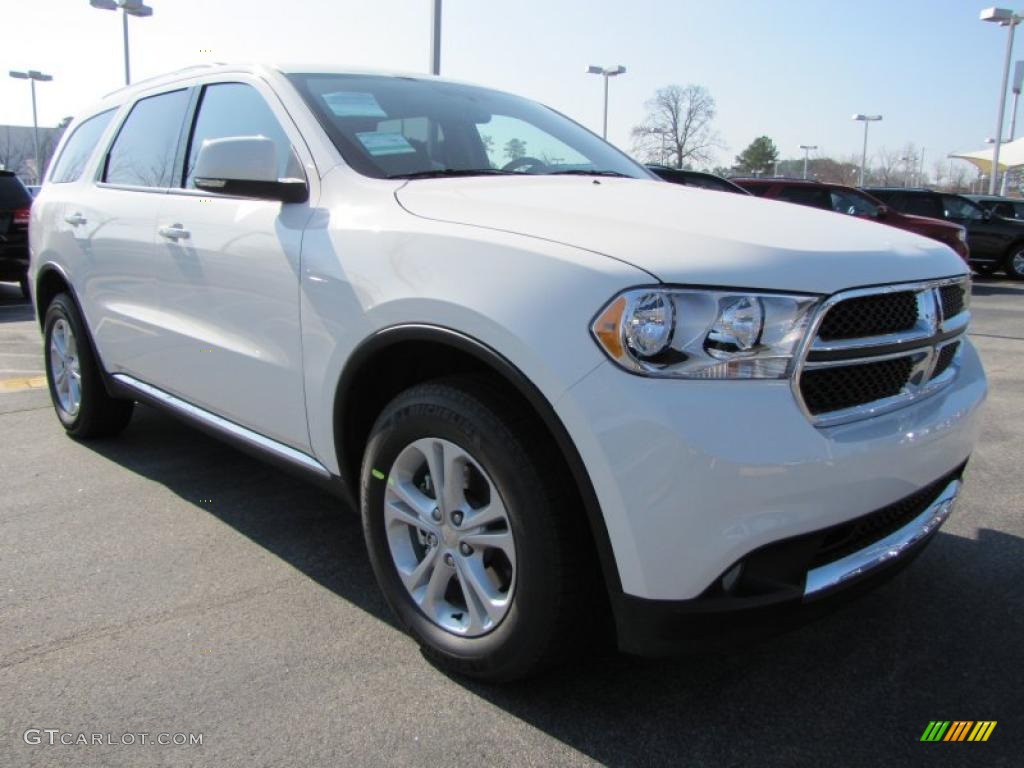 Stone White 2011 Dodge Durango Crew Exterior Photo #45863979