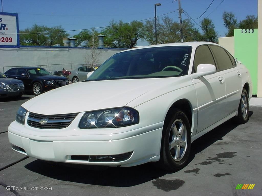 2005 Impala LS - White / Neutral Beige photo #1