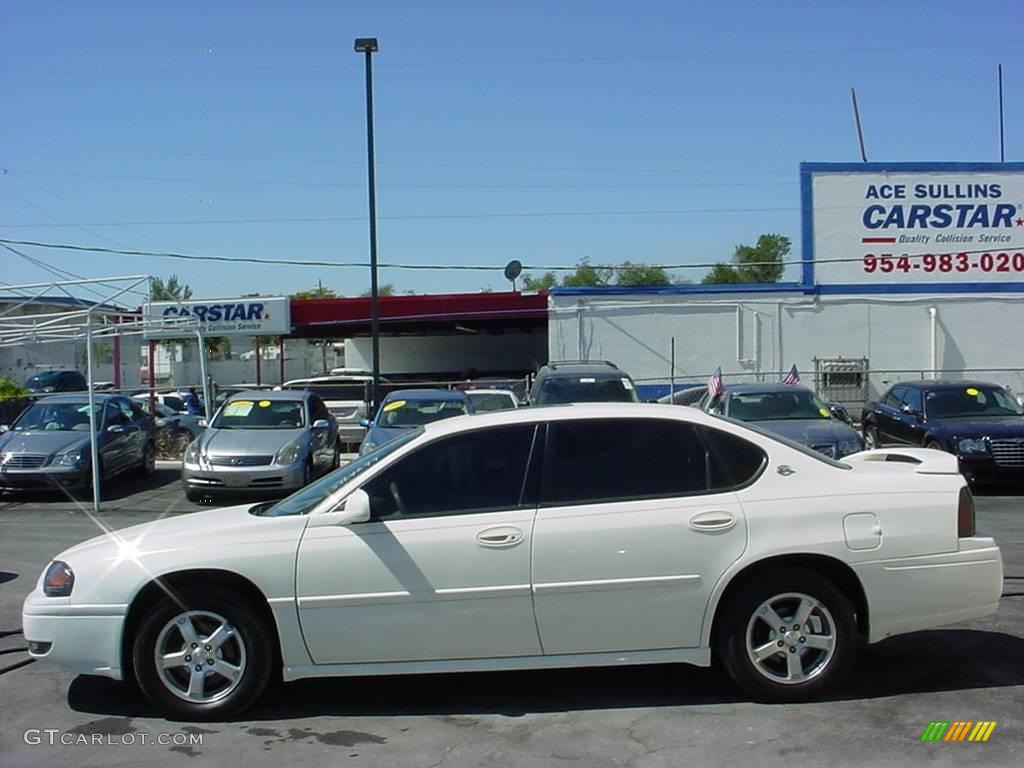 2005 Impala LS - White / Neutral Beige photo #2