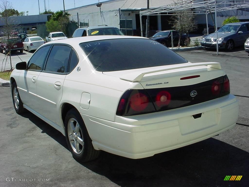 2005 Impala LS - White / Neutral Beige photo #3