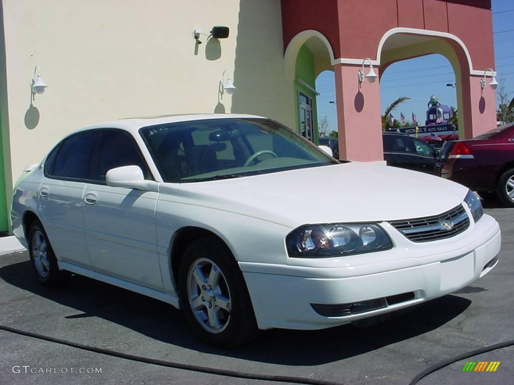2005 Impala LS - White / Neutral Beige photo #7