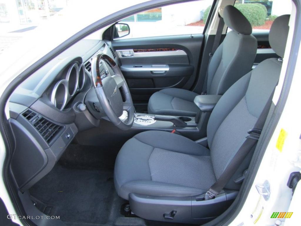 Dark Slate Gray Interior 2009 Chrysler Sebring Touring Sedan Photo #45865783