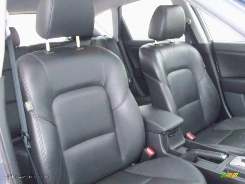 Black Interior 2007 Mazda MAZDA3 s Grand Touring Hatchback Photo #45866287