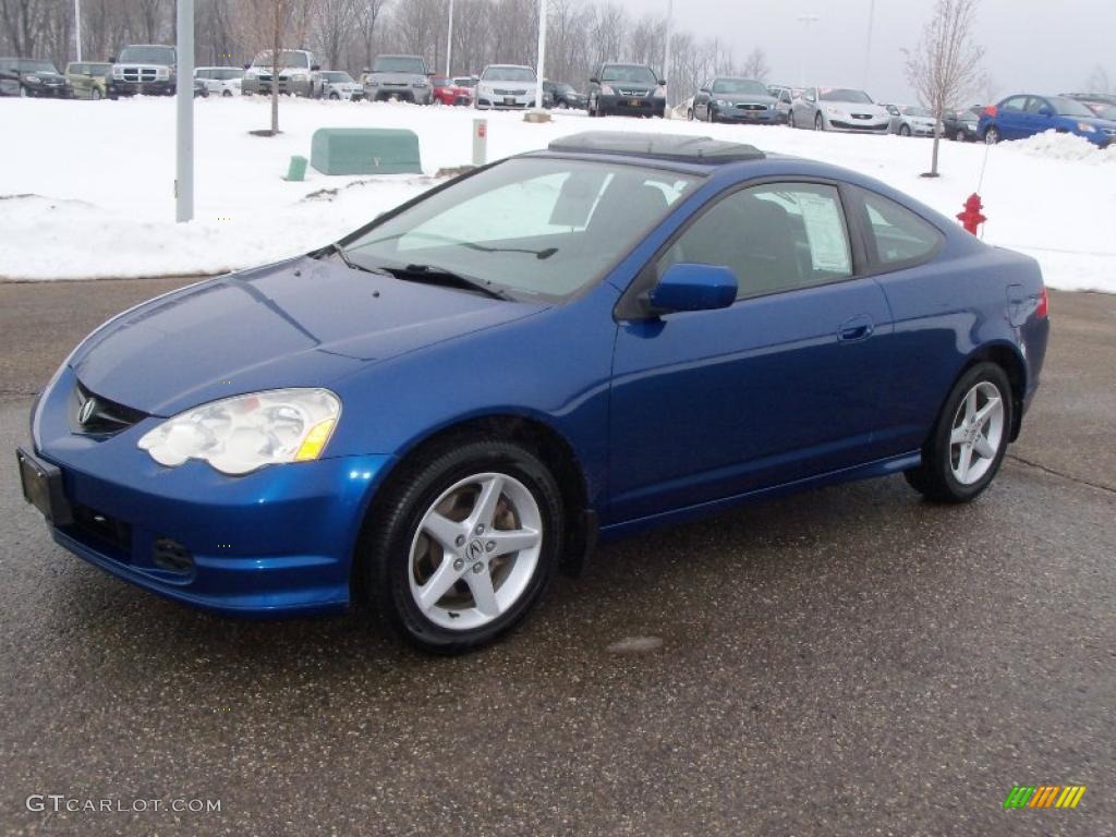 2003 RSX Type S Sports Coupe - Eternal Blue Pearl / Ebony photo #3