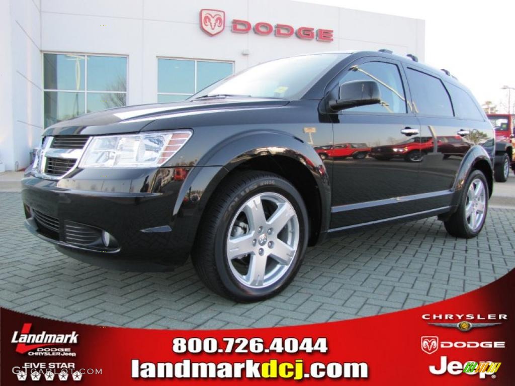 Brilliant Black Crystal Pearl Dodge Journey