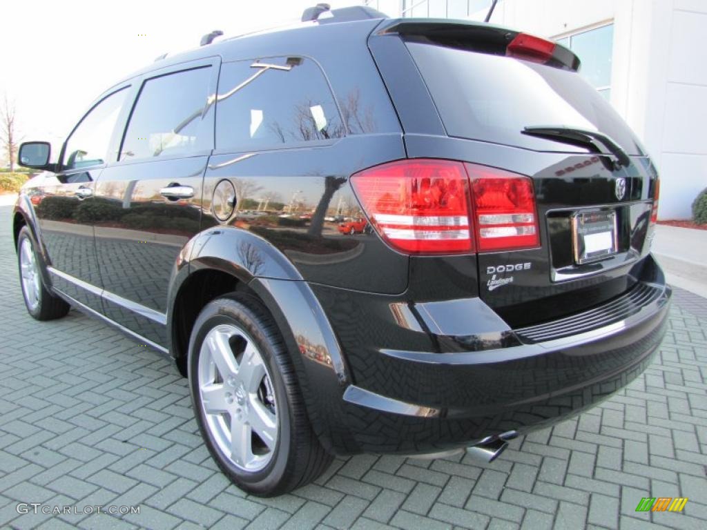 Brilliant Black Crystal Pearl 2010 Dodge Journey R/T Exterior Photo #45866687