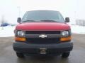 2007 Victory Red Chevrolet Express 2500 Cargo Van  photo #2