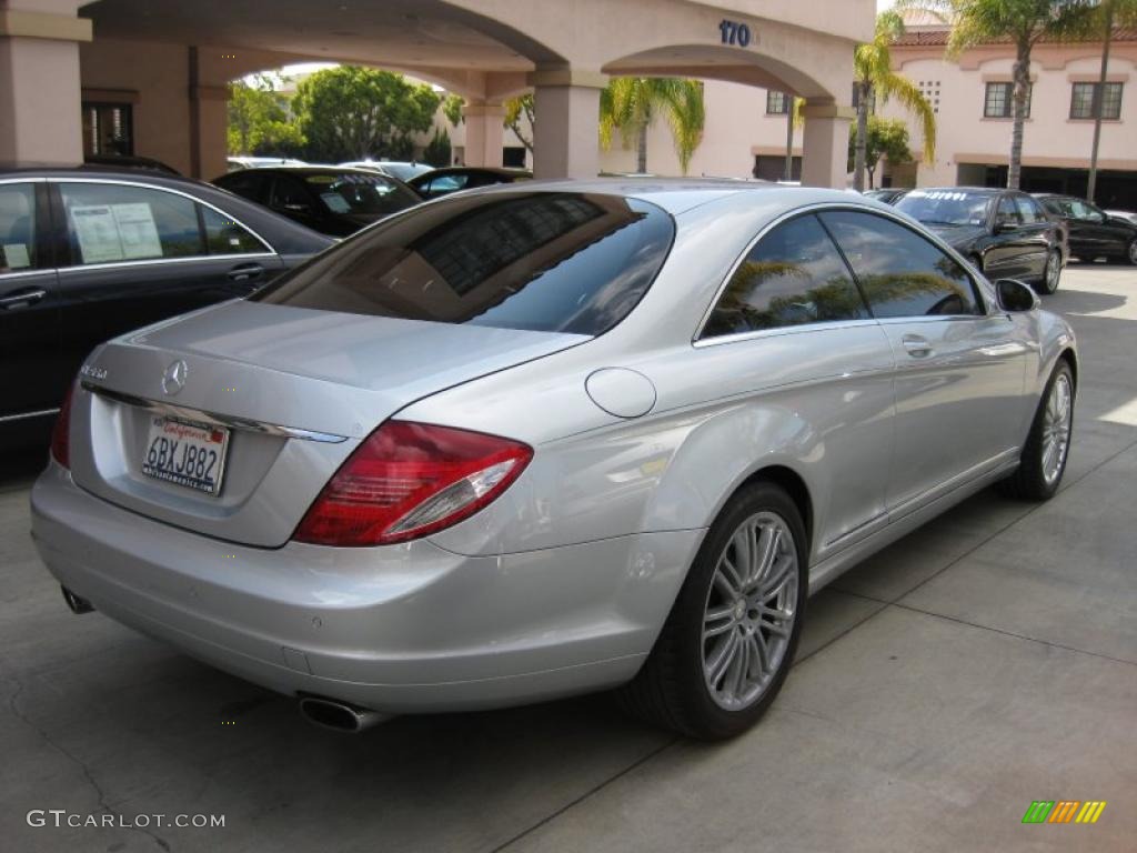 Iridium Silver Metallic 2008 Mercedes-Benz CL 550 Exterior Photo #45867071