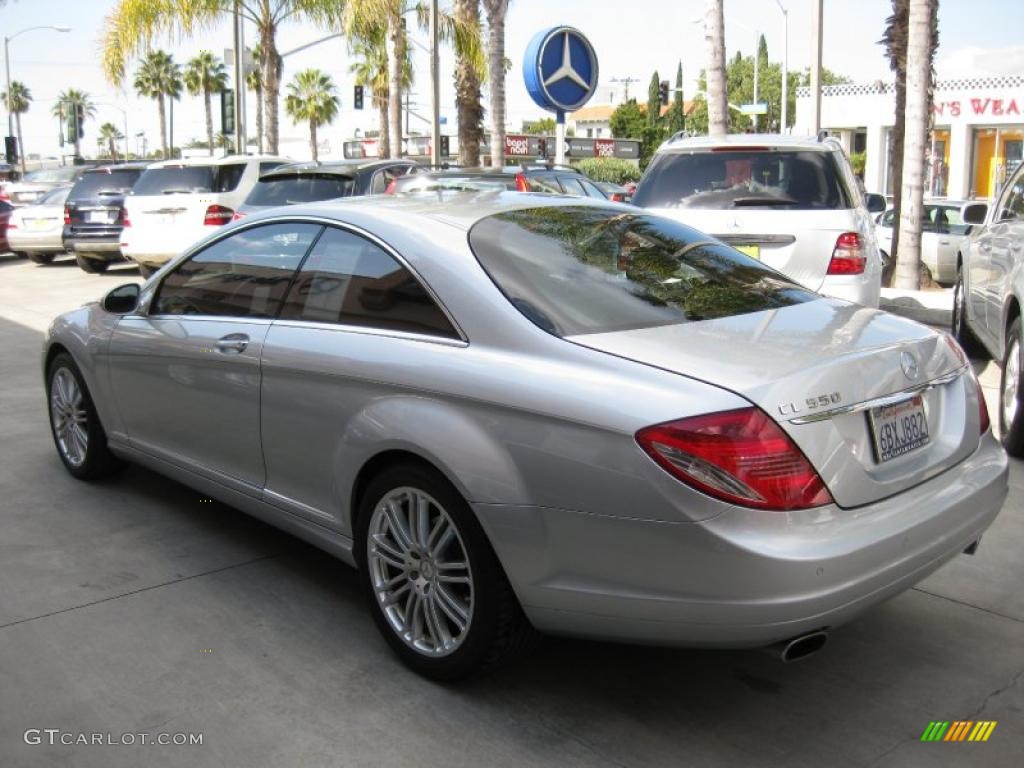 Iridium Silver Metallic 2008 Mercedes-Benz CL 550 Exterior Photo #45867087