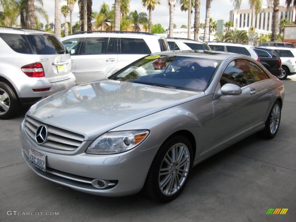 Iridium Silver Metallic 2008 Mercedes-Benz CL 550 Exterior Photo #45867095