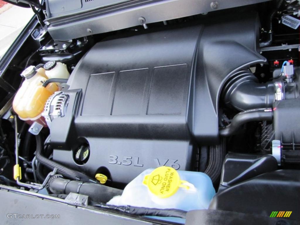 2010 Dodge Journey R/T 3.5 Liter HO SOHC 24-Valve V6 Engine Photo #45867163