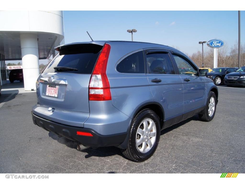 2007 CR-V EX - Glacier Blue Metallic / Ivory photo #3