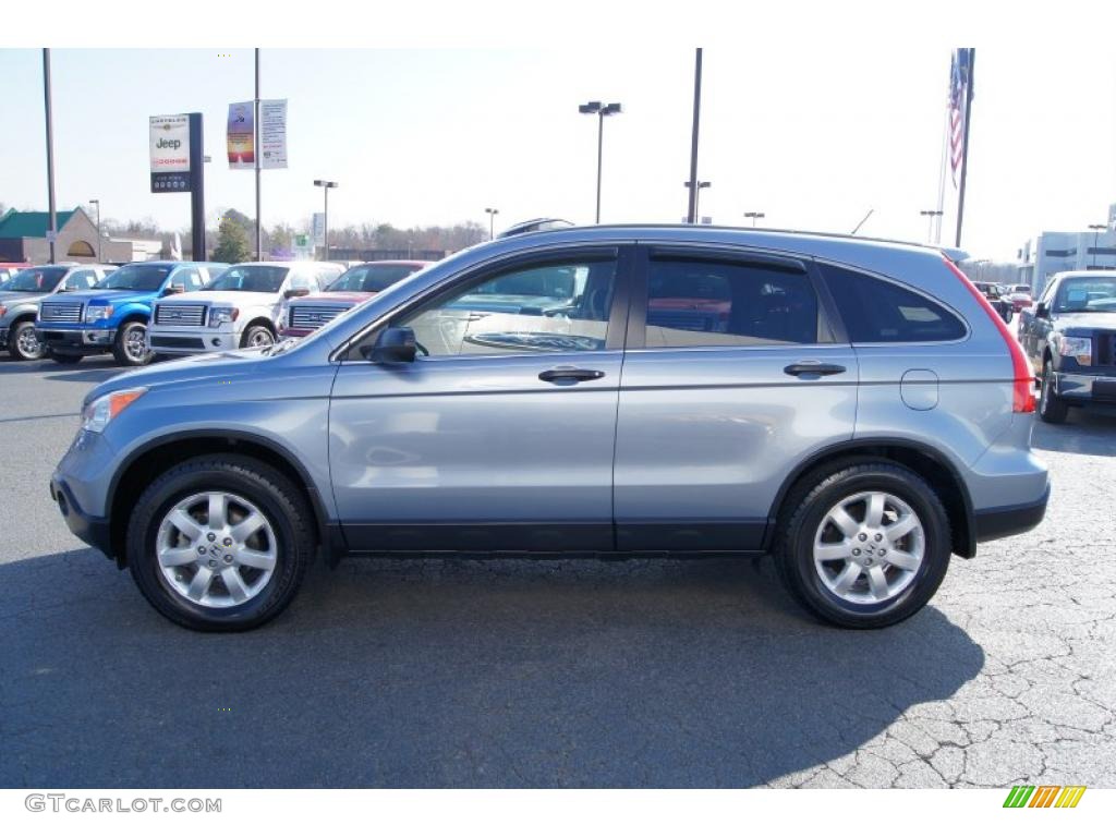 2007 CR-V EX - Glacier Blue Metallic / Ivory photo #5