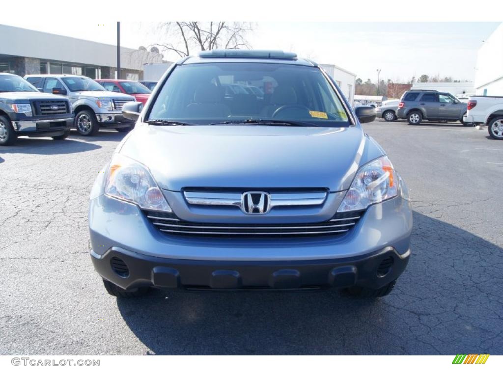 2007 CR-V EX - Glacier Blue Metallic / Ivory photo #7