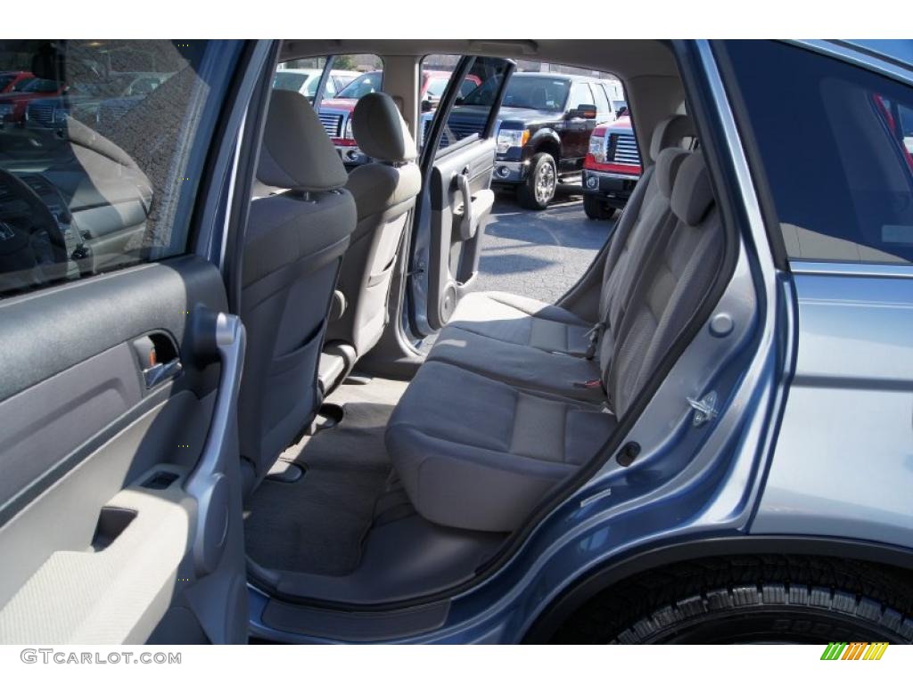 2007 CR-V EX - Glacier Blue Metallic / Ivory photo #10