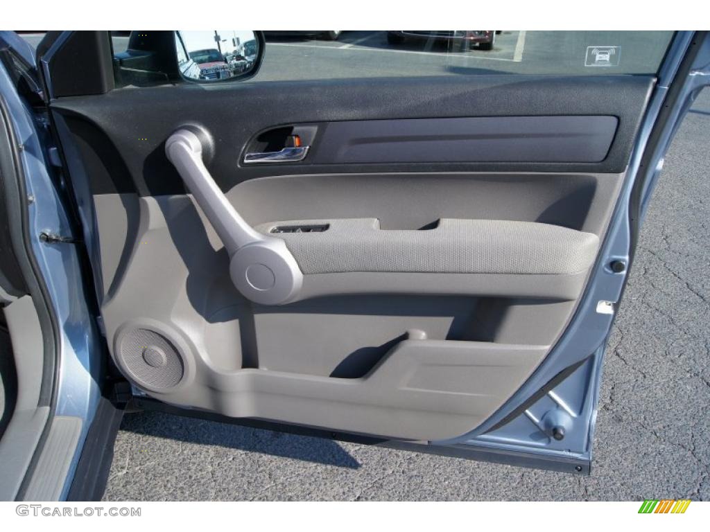 2007 CR-V EX - Glacier Blue Metallic / Ivory photo #16