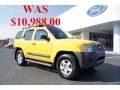 2006 Solar Yellow Nissan Xterra S 4x4  photo #1