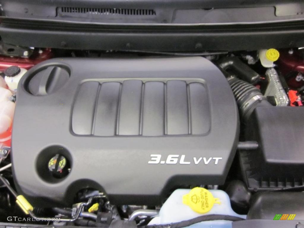 2011 Dodge Journey Lux 3.6 Liter DOHC 24-Valve VVT Pentastar V6 Engine Photo #45868355