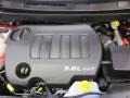3.6 Liter DOHC 24-Valve VVT Pentastar V6 2011 Dodge Journey Lux Engine