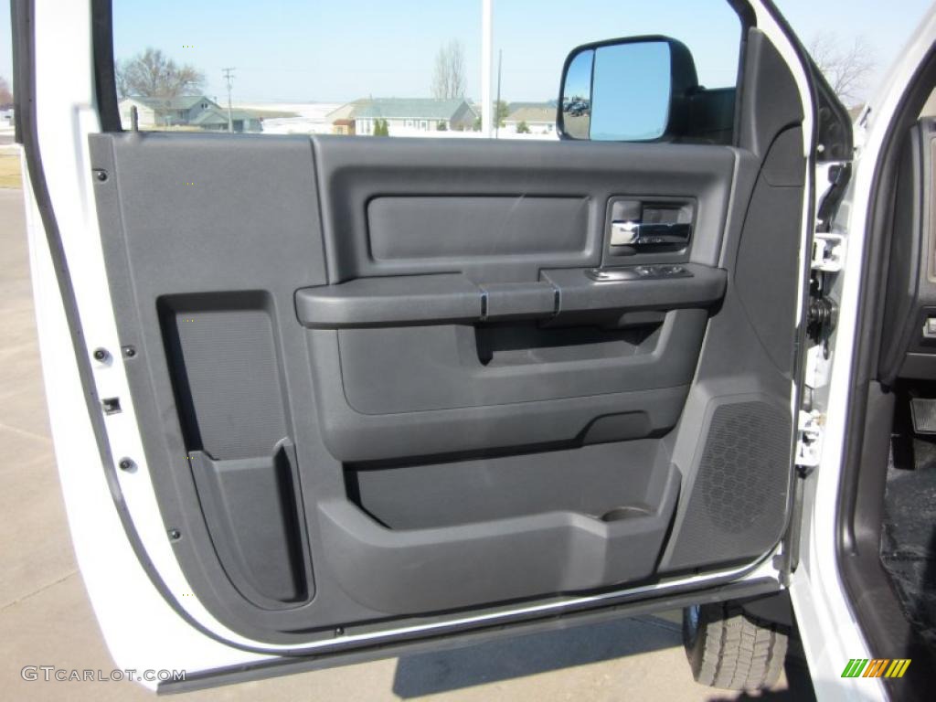 2011 Dodge Ram 4500 HD SLT Regular Cab 4x4 Chassis Dark Slate/Medium Graystone Door Panel Photo #45868451