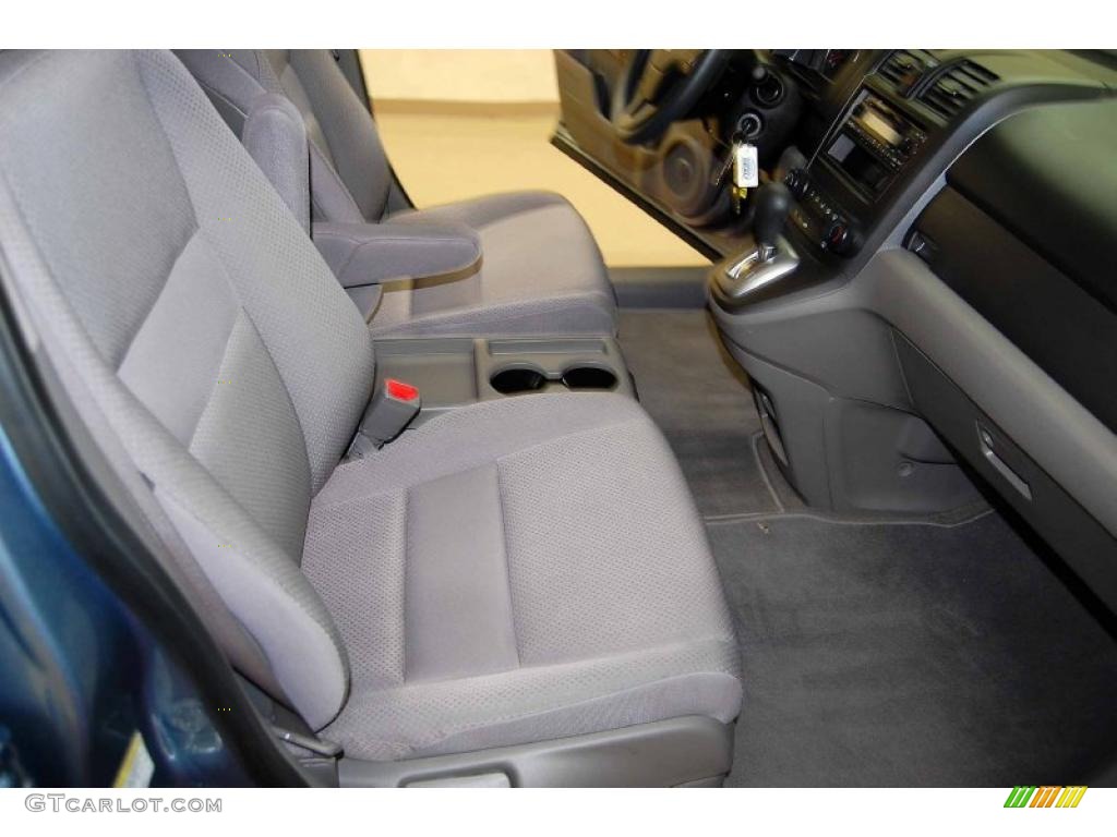 2008 CR-V LX - Glacier Blue Metallic / Gray photo #19