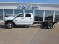 2011 Bright White Dodge Ram 4500 HD SLT Crew Cab 4x4 Chassis  photo #1