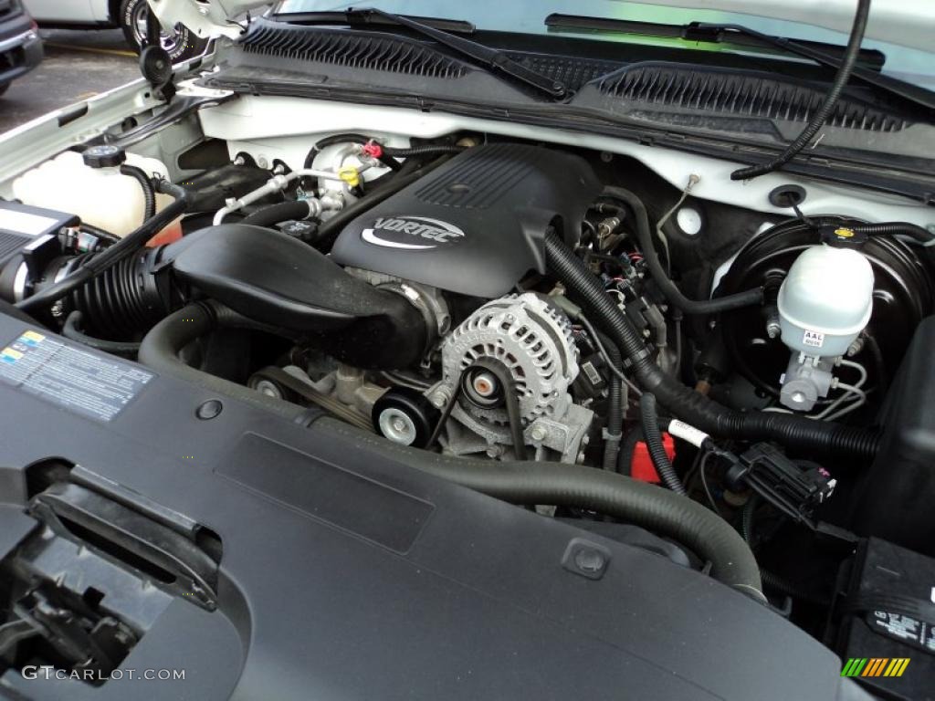 2006 Chevrolet Silverado 1500 LT Regular Cab 4x4 5.3 Liter OHV 16-Valve Vortec V8 Engine Photo #45868899