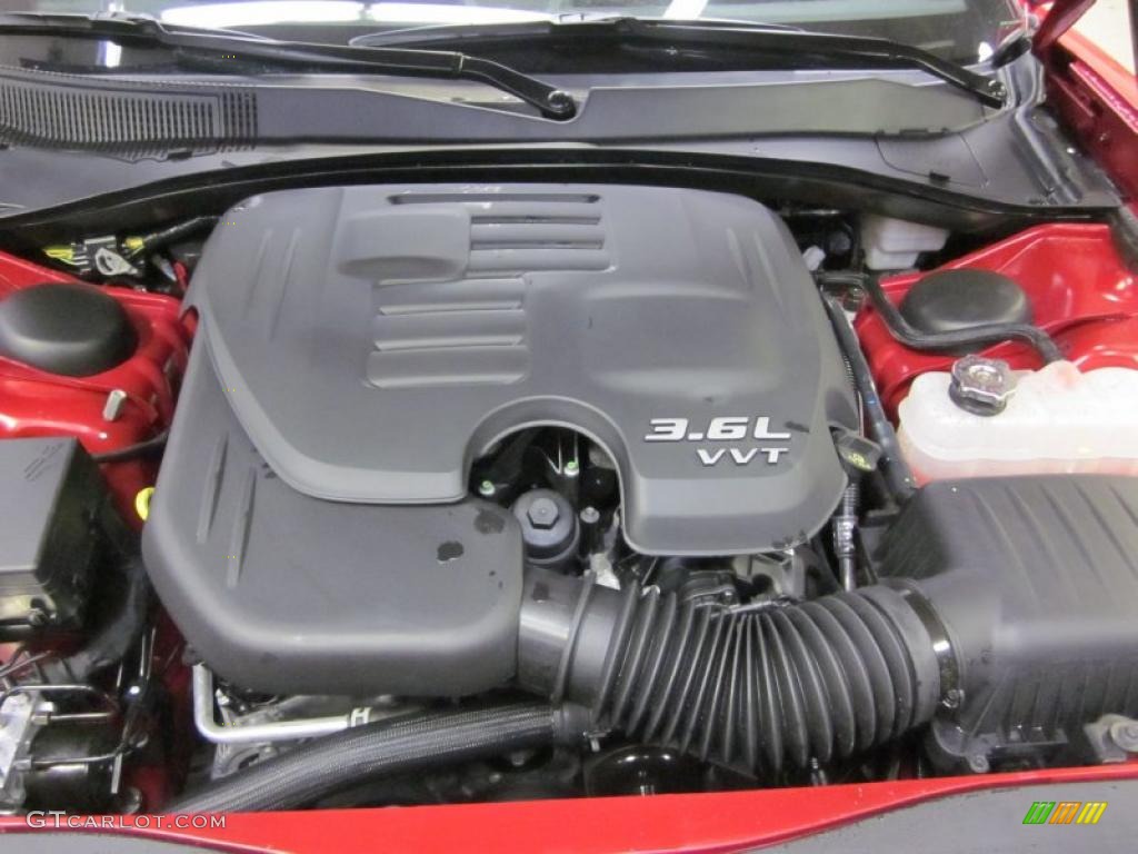 2011 Dodge Charger Rallye 3.6 Liter DOHC 24-Valve VVT Pentastar V6 Engine Photo #45869679