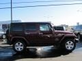 2009 Flame Red Jeep Wrangler Unlimited Sahara 4x4  photo #5