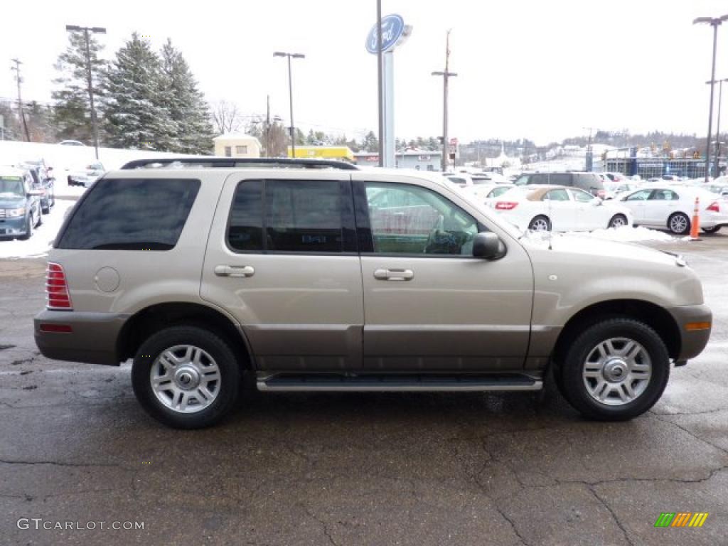 Light French Silk Metallic 2004 Mercury Mountaineer V8 AWD Exterior Photo #45871703