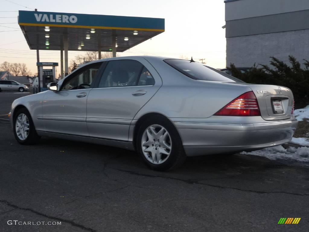 2003 S 430 Sedan - Brilliant Silver Metallic / Charcoal photo #4