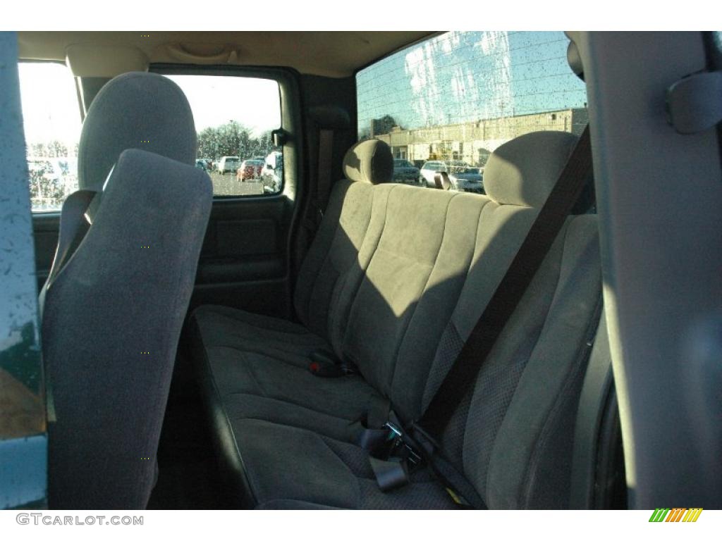 2003 Silverado 1500 LS Extended Cab - Dark Green Metallic / Dark Charcoal photo #9