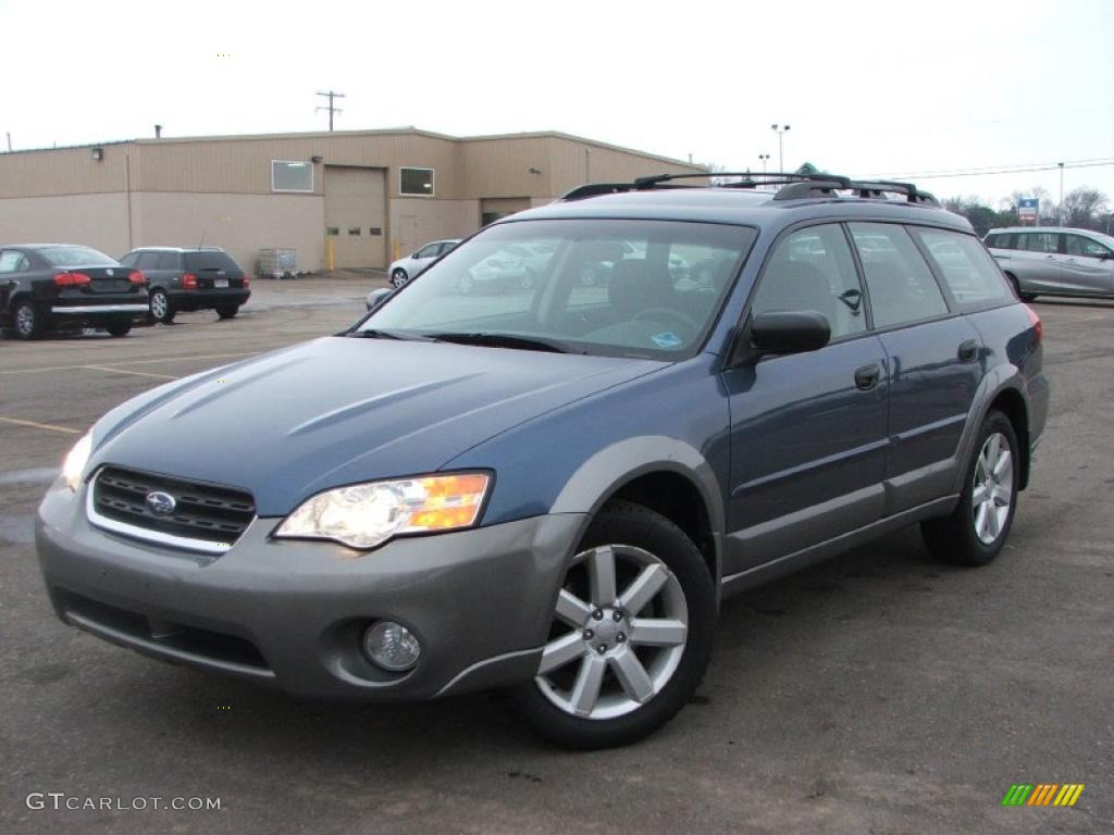 Atlantic Blue Pearl 2006 Subaru Outback 2.5i Wagon Exterior Photo #45872527