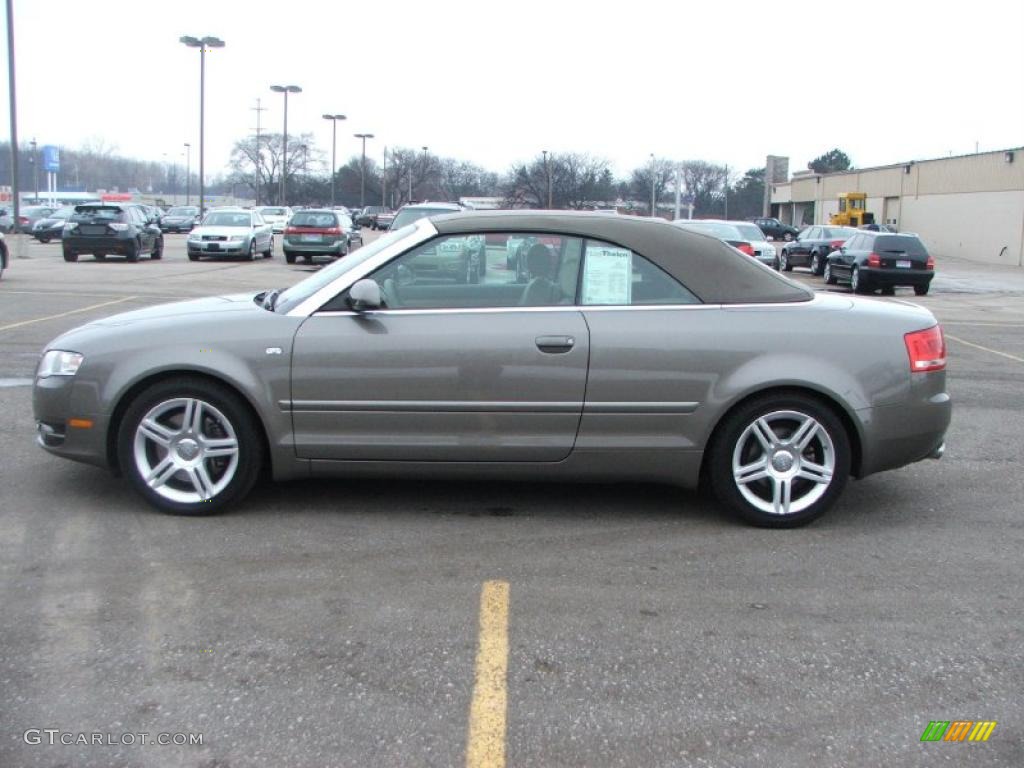 2008 A4 2.0T quattro Cabriolet - Alpaka Beige Metallic / Beige photo #13