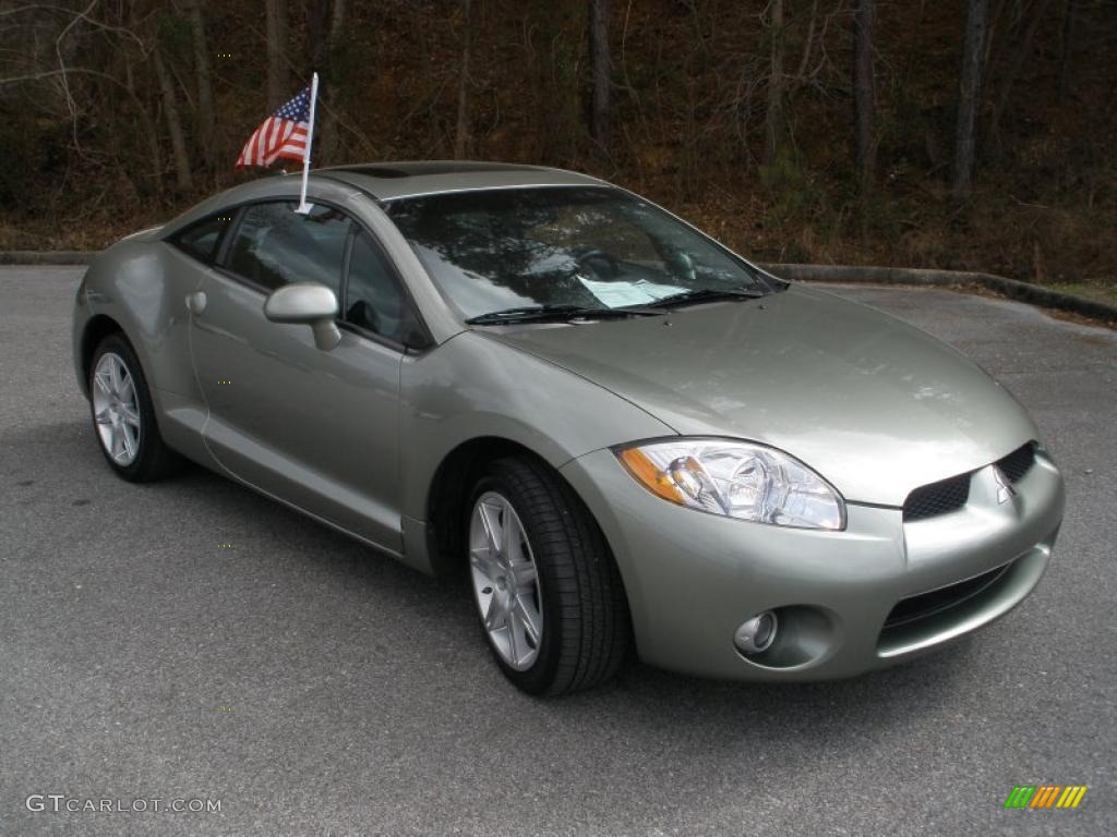 2008 Eclipse GT Coupe - Satin Meisai Gray Pearl / Dark Charcoal photo #1