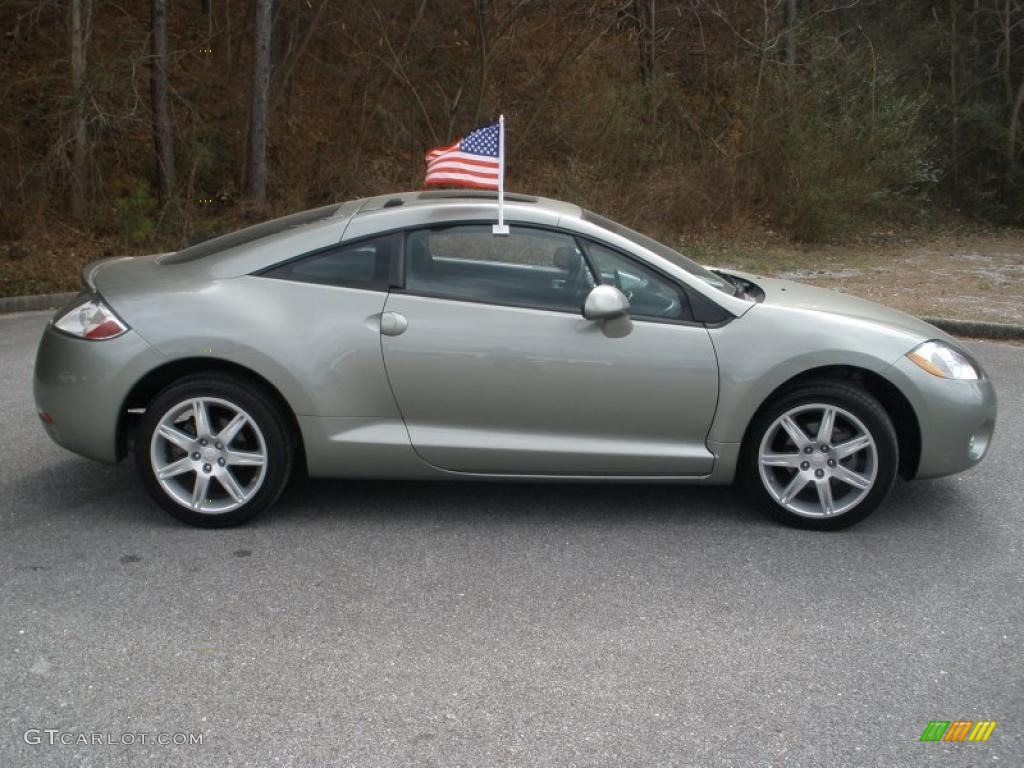 Satin Meisai Gray Pearl 2008 Mitsubishi Eclipse GT Coupe Exterior Photo #45873005