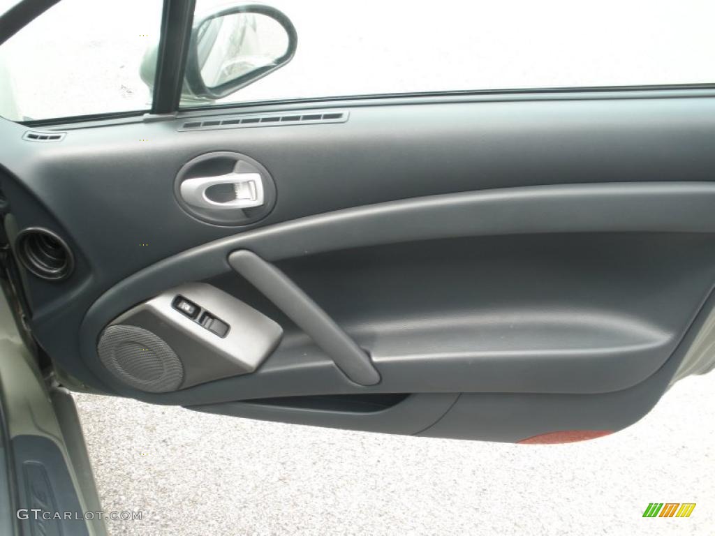2008 Mitsubishi Eclipse GT Coupe Dark Charcoal Door Panel Photo #45873255
