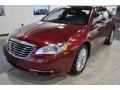 Deep Cherry Red Crystal Pearl 2011 Chrysler 200 Limited Exterior