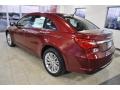 Deep Cherry Red Crystal Pearl 2011 Chrysler 200 Limited Exterior