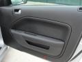 Dark Charcoal 2008 Ford Mustang GT Deluxe Coupe Door Panel