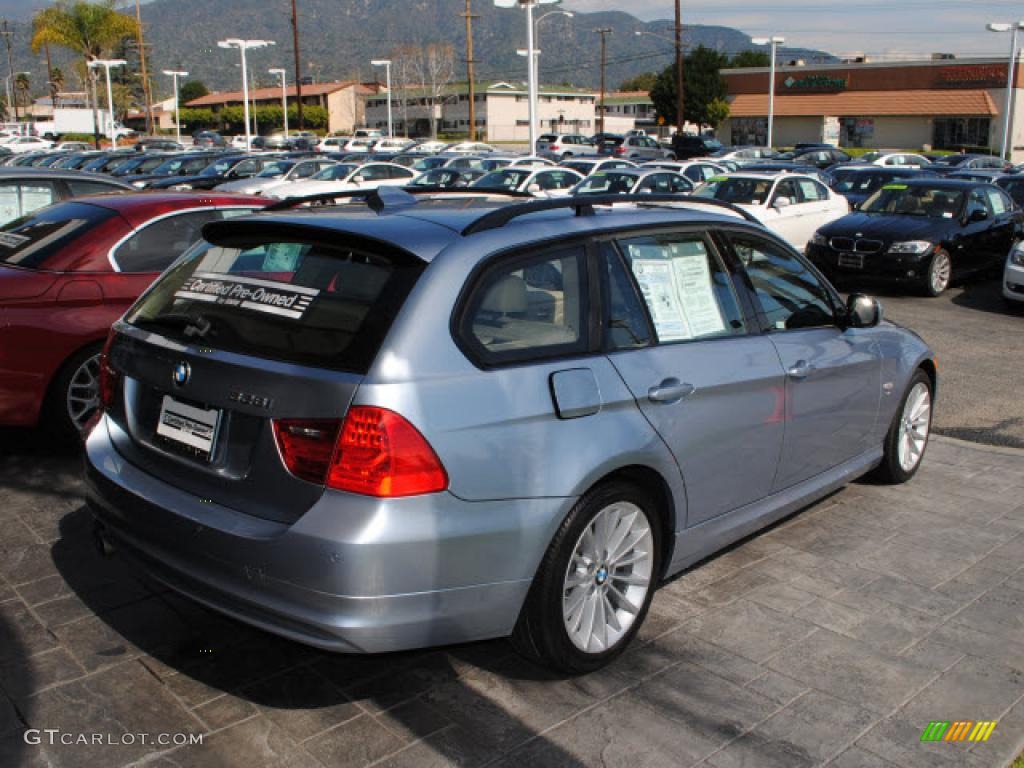 Blue Water Metallic 2009 BMW 3 Series 328xi Sport Wagon Exterior Photo #45879520