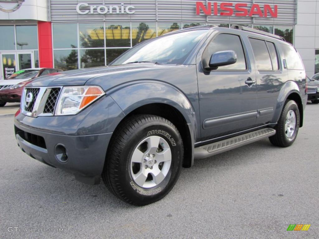 Silverton Blue Pearl Nissan Pathfinder