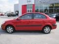 Tropical Red - Rio LX Sedan Photo No. 2