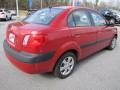 Tropical Red - Rio LX Sedan Photo No. 5
