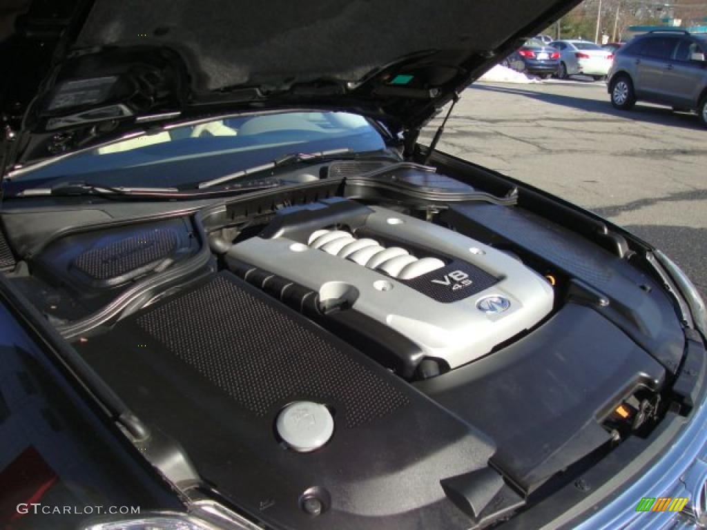 2008 Infiniti M 45x AWD Sedan 4.5 Liter DOHC 32-Valve VVT V8 Engine Photo #45881564