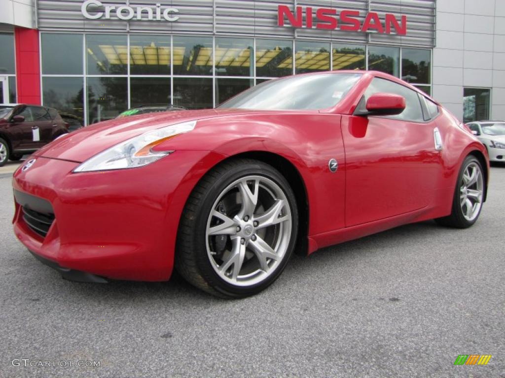 2009 370Z Sport Coupe - Solid Red / Black Cloth photo #1
