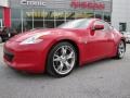 2009 Solid Red Nissan 370Z Sport Coupe  photo #1