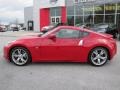 2009 Solid Red Nissan 370Z Sport Coupe  photo #2