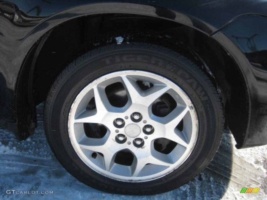 2002 Neon SXT - Black Clearcoat / Dark Slate Gray photo #12