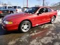 Laser Red Metallic 1997 Ford Mustang GT Coupe Exterior